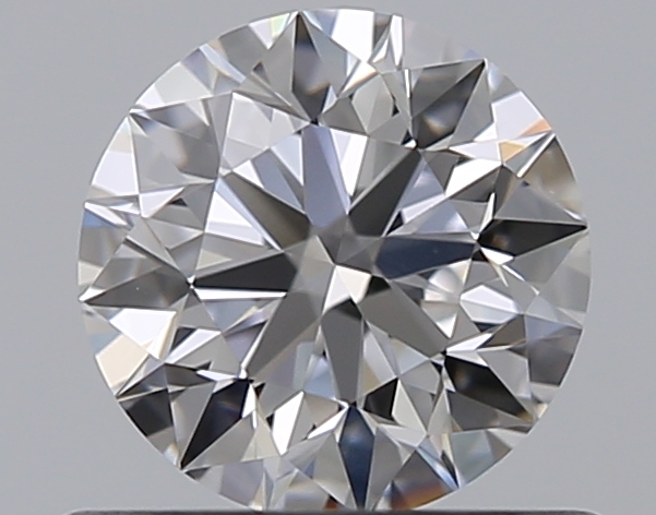 0.56 CaratD-VVS1 EX Cut Round Diamond