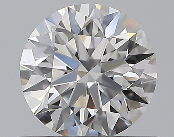 0.53 CaratF-VS1 EX Cut Round Diamond