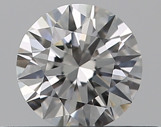 0.33 CaratF-VS2 EX Cut Round Diamond