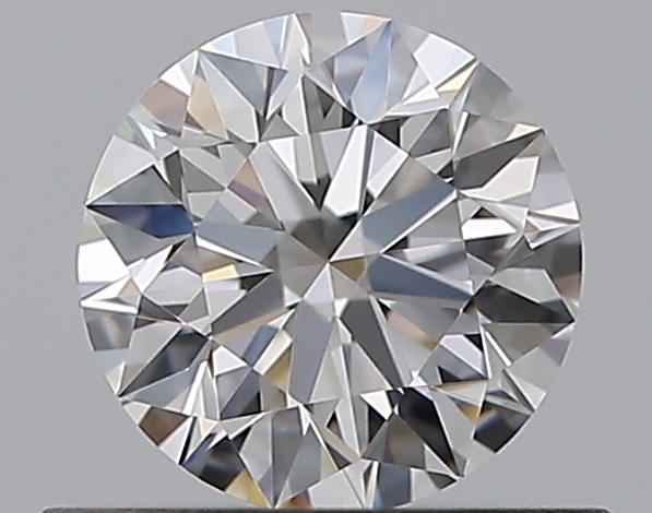 0.52 CaratD-IF EX Cut Round Diamond