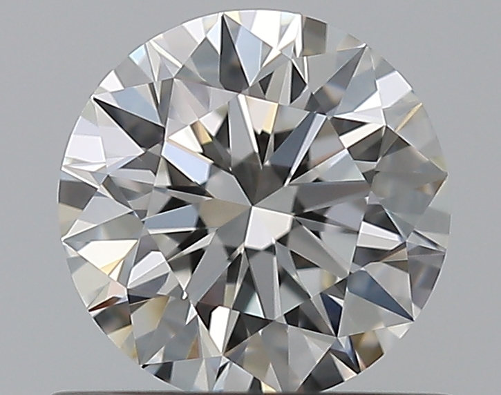 0.7 CaratG-VVS2 EX Cut Round Diamond
