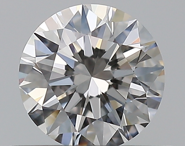 0.5 CaratE-VVS1 EX Cut Round Diamond