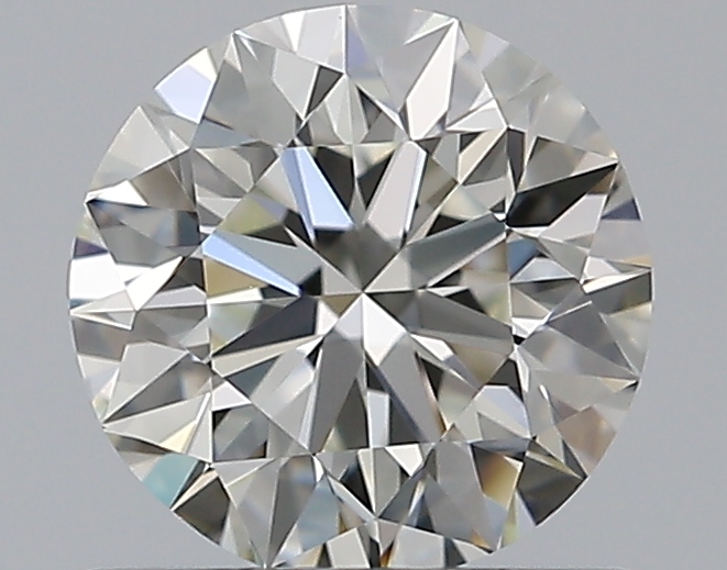 0.7 CaratJ-VS1 EX Cut Round Diamond