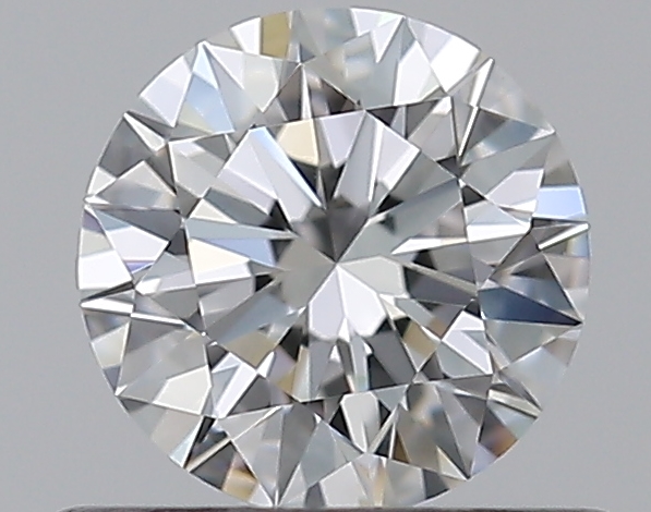 0.5 CaratF-VS1 EX Cut Round Diamond