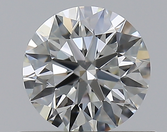 0.55 CaratJ-VVS2 EX Cut Round Diamond