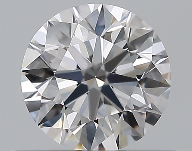 0.52 CaratD-VVS2 EX Cut Round Diamond
