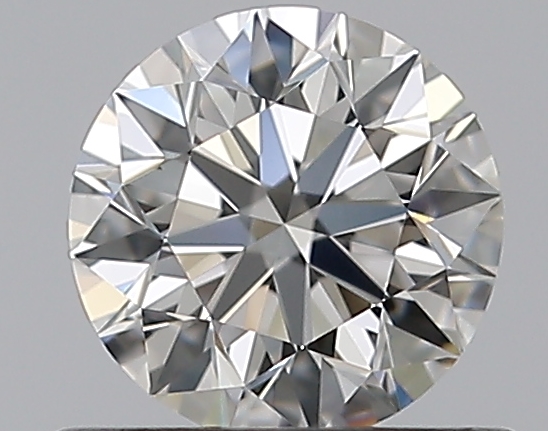 0.53 CaratH-VVS2 EX Cut Round Diamond