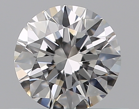 0.47 CaratE-VS2 EX Cut Round Diamond