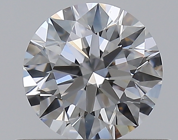 0.51 CaratD-VS2 EX Cut Round Diamond