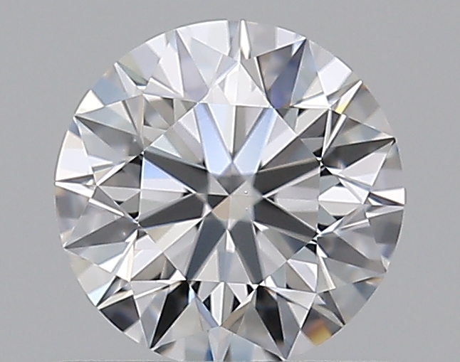 0.58 CaratD-VS2 EX Cut Round Diamond