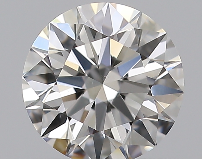 0.62 CaratF-VS2 EX Cut Round Diamond