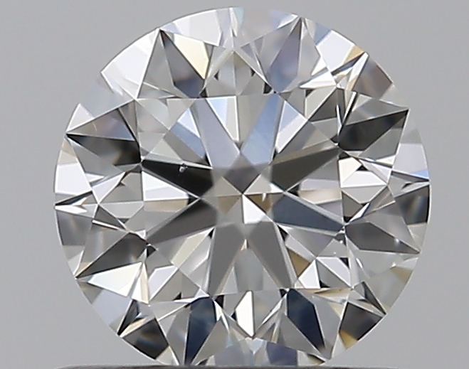 0.56 CaratG-VS2 EX Cut Round Diamond