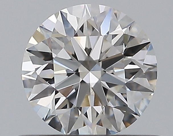 0.5 CaratG-VVS2 EX Cut Round Diamond