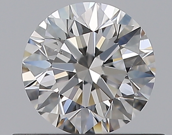 0.5 CaratG-VS2 EX Cut Round Diamond