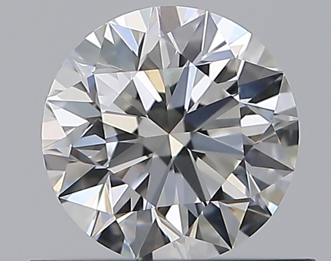 0.55 CaratF-VVS1 EX Cut Round Diamond