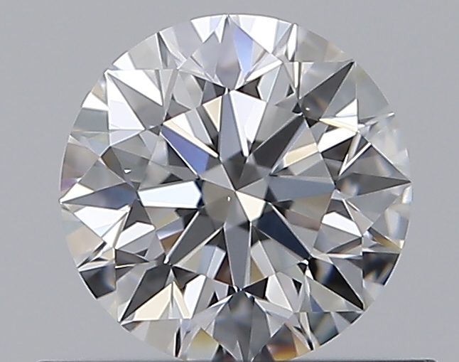 0.52 CaratD-VS1 EX Cut Round Diamond