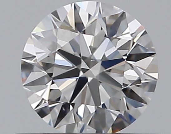 0.43 CaratE-VS2 EX Cut Round Diamond