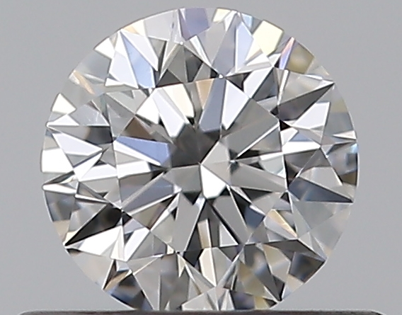 0.4 CaratD-VVS2 EX Cut Round Diamond
