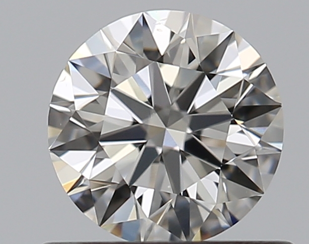 0.5 CaratI-VS2 EX Cut Round Diamond