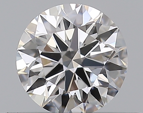 0.38 CaratD-VS2 EX Cut Round Diamond