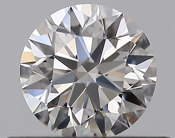 0.42 CaratF-VS2 EX Cut Round Diamond