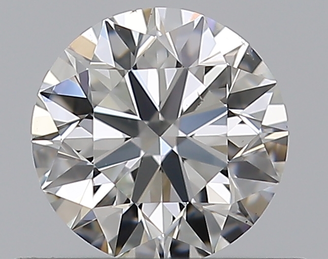 0.5 CaratG-VS2 EX Cut Round Diamond