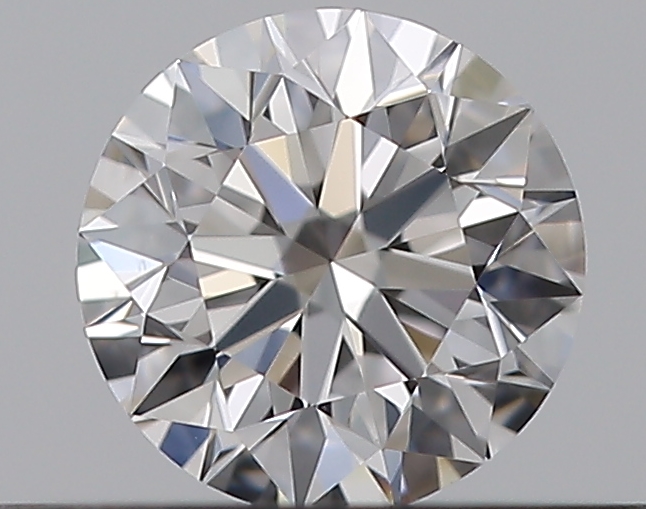 0.33 CaratD-SI1 EX Cut Round Diamond