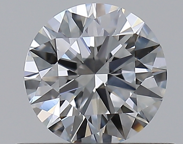 0.5 CaratE-VVS2 EX Cut Round Diamond