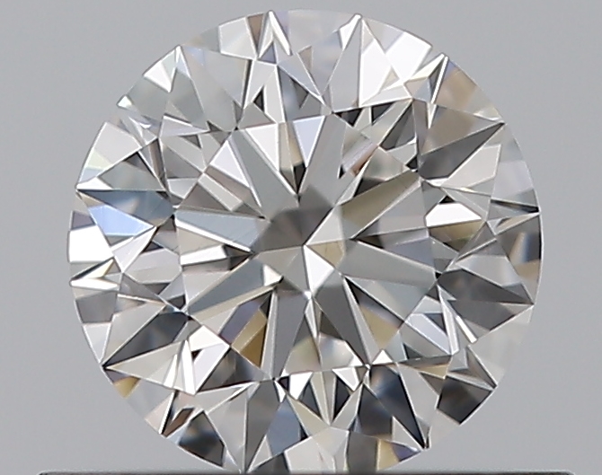 0.52 CaratE-VVS1 EX Cut Round Diamond