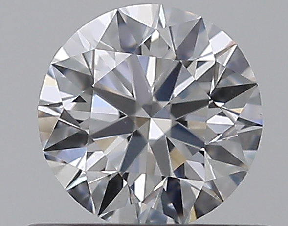 0.5 CaratD-SI1 EX Cut Round Diamond