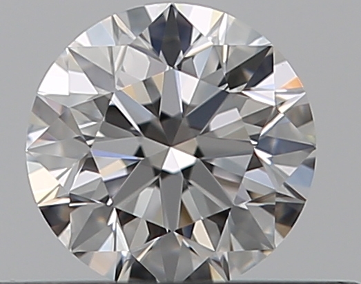 0.33 CaratD-VVS2 EX Cut Round Diamond