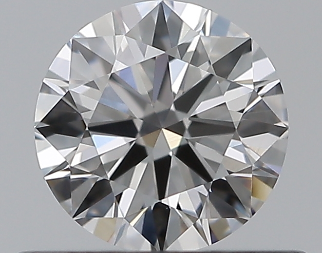 0.5 CaratF-VVS2 EX Cut Round Diamond