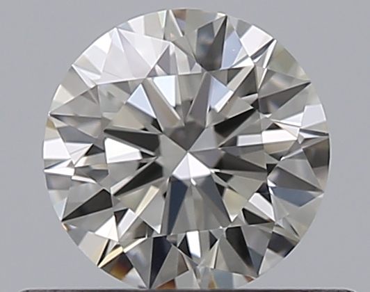 0.37 CaratJ-VVS2 EX Cut Round Diamond