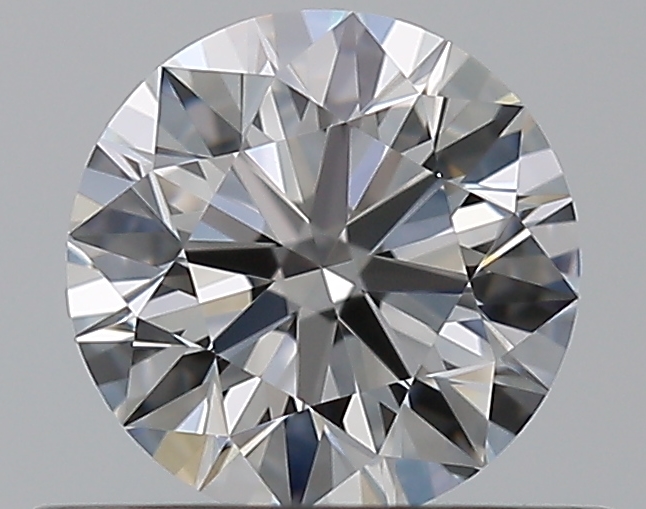 0.52 CaratE-VVS1 EX Cut Round Diamond