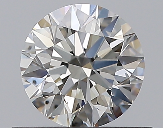 0.51 CaratI-SI1 EX Cut Round Diamond