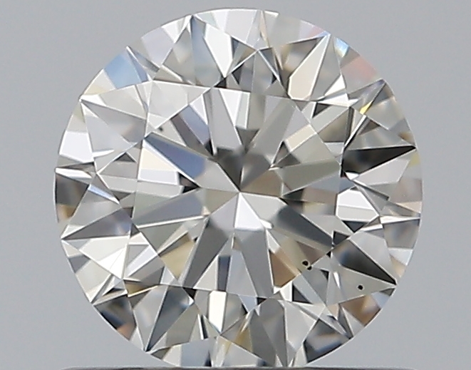 0.65 CaratI-VS2 EX Cut Round Diamond