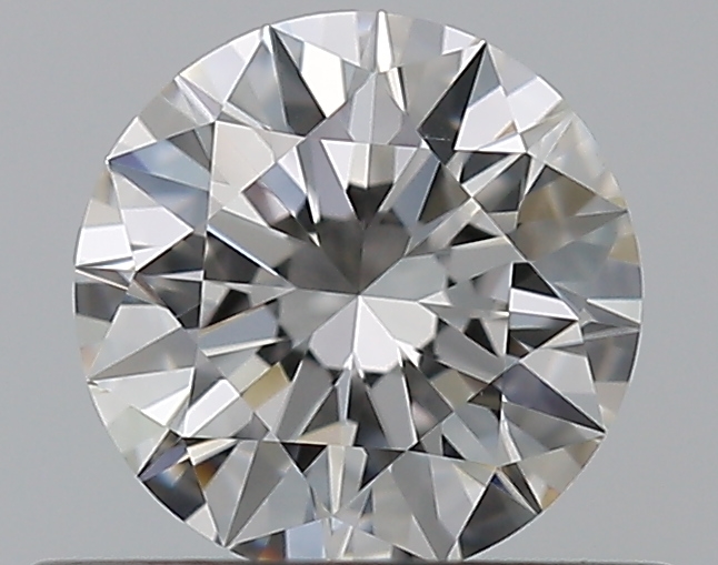 0.5 CaratF-VS2 EX Cut Round Diamond