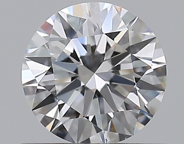 0.5 CaratF-VS1 EX Cut Round Diamond