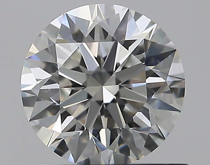 0.7 CaratF-VS1 EX Cut Round Diamond