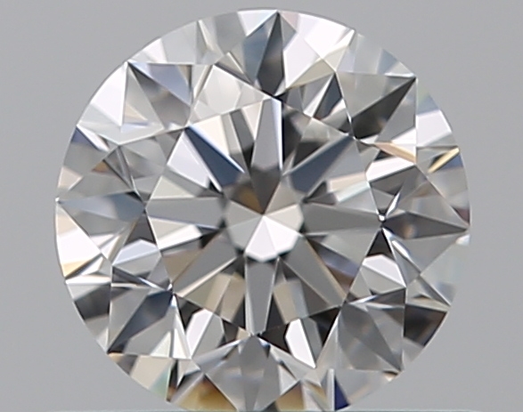 0.6 CaratE-VVS1 EX Cut Round Diamond