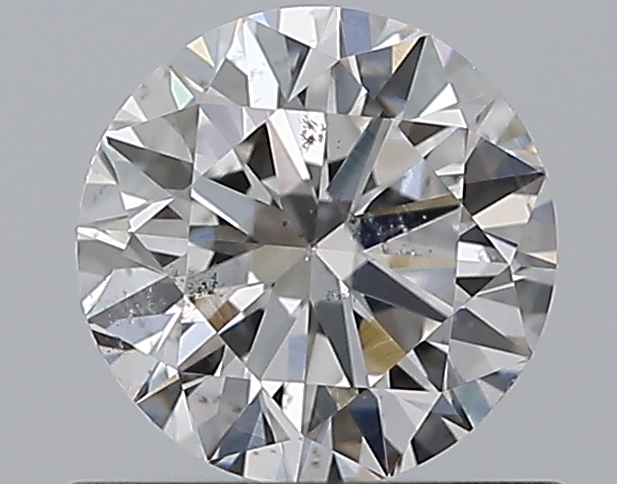 0.7 CaratF-SI2 EX Cut Round Diamond
