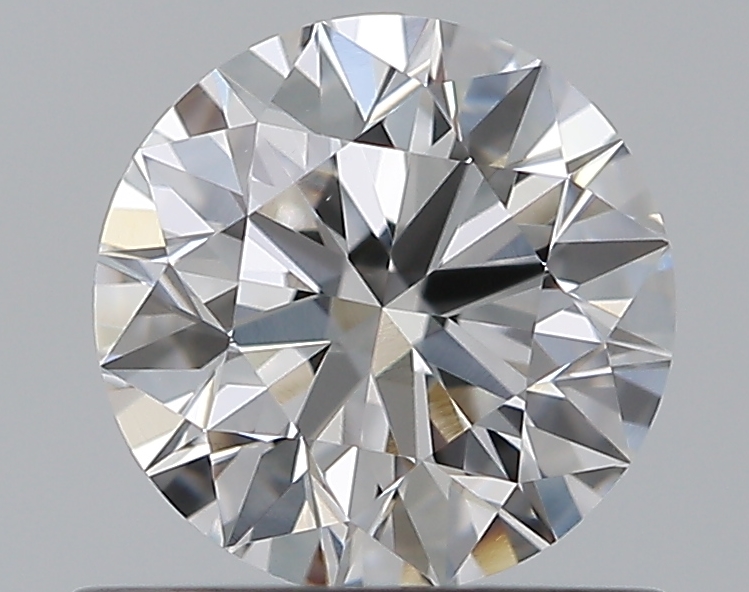 0.72 CaratE-VS2 EX Cut Round Diamond