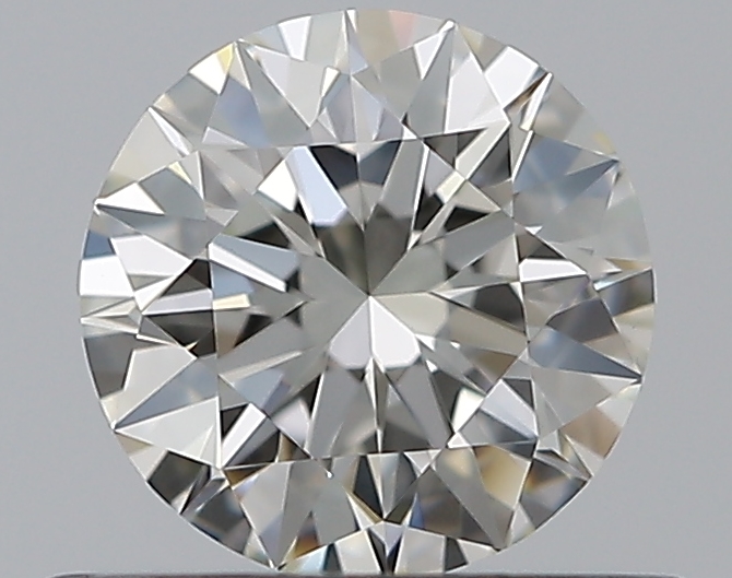 0.51 CaratJ-VVS2 EX Cut Round Diamond