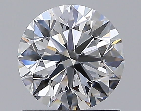 1 CaratE-VS2 EX Cut Round Diamond