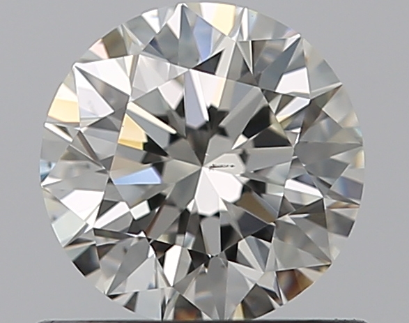 0.71 CaratJ-VS2 EX Cut Round Diamond