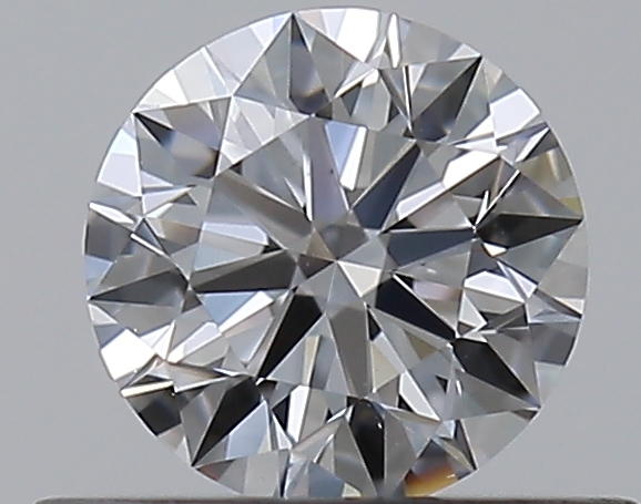 0.43 CaratD-VS1 EX Cut Round Diamond