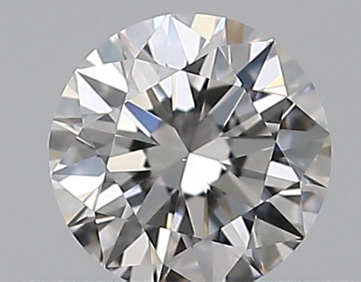 0.3 CaratF-VS1 EX Cut Round Diamond