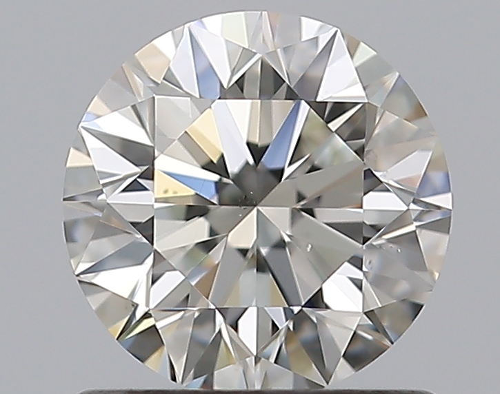 0.83 CaratI-VS2 EX Cut Round Diamond