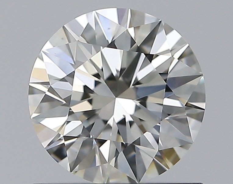 0.82 CaratJ-VS2 EX Cut Round Diamond