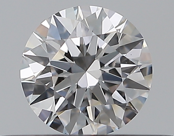 0.31 CaratD-VS1 EX Cut Round Diamond